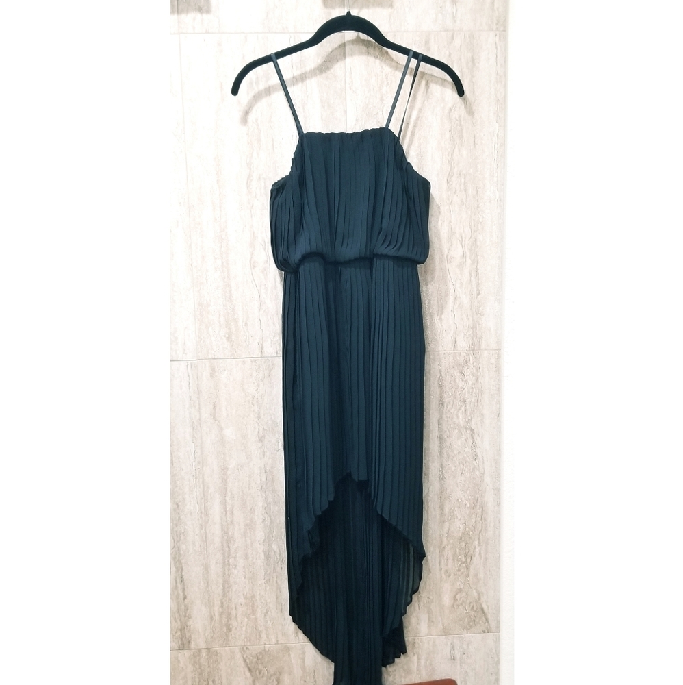 BCBG Gathered Strapless Dress